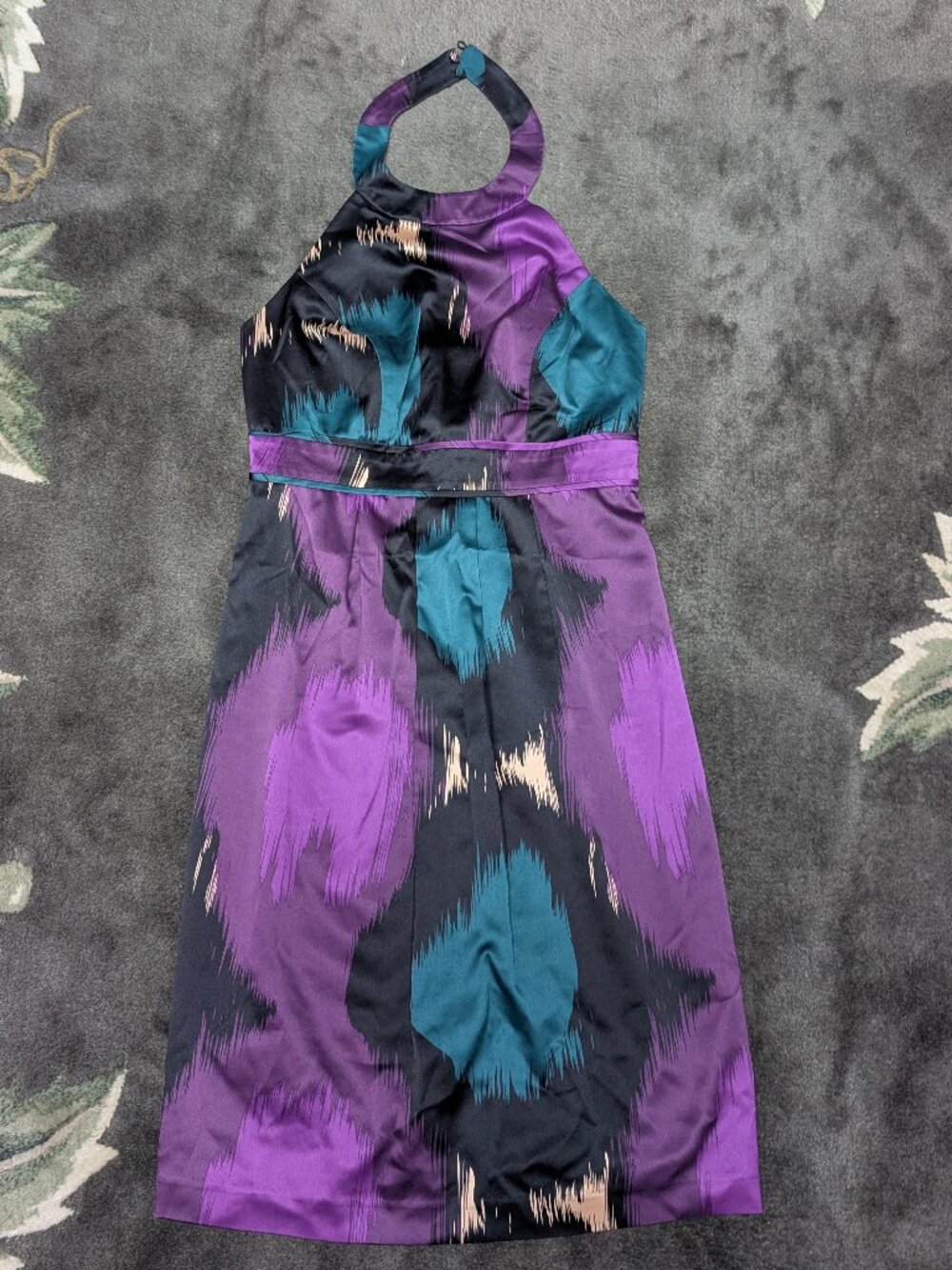 Colorful Limited halter dress